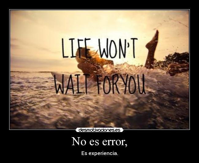 No es error, -