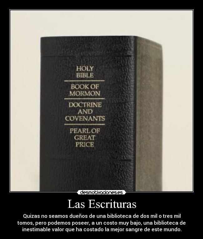 Las Escrituras -