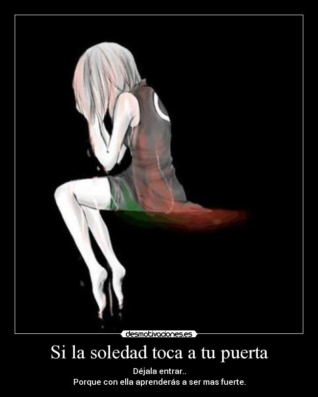 carteles soledad sakura haruno llorando por sasuke uchiha anime naruto tristeza soledad abby desmotivaciones