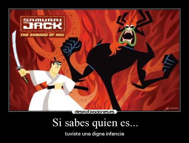 Si sabes quien es... -