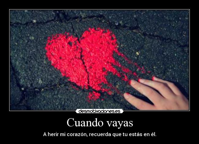 Cuando vayas - 