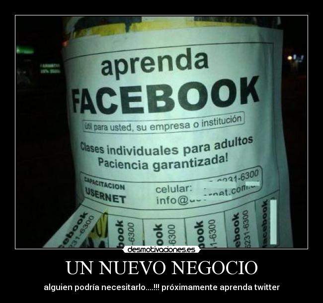 UN NUEVO NEGOCIO - alguien podría necesitarlo....!!! próximamente aprenda twitter