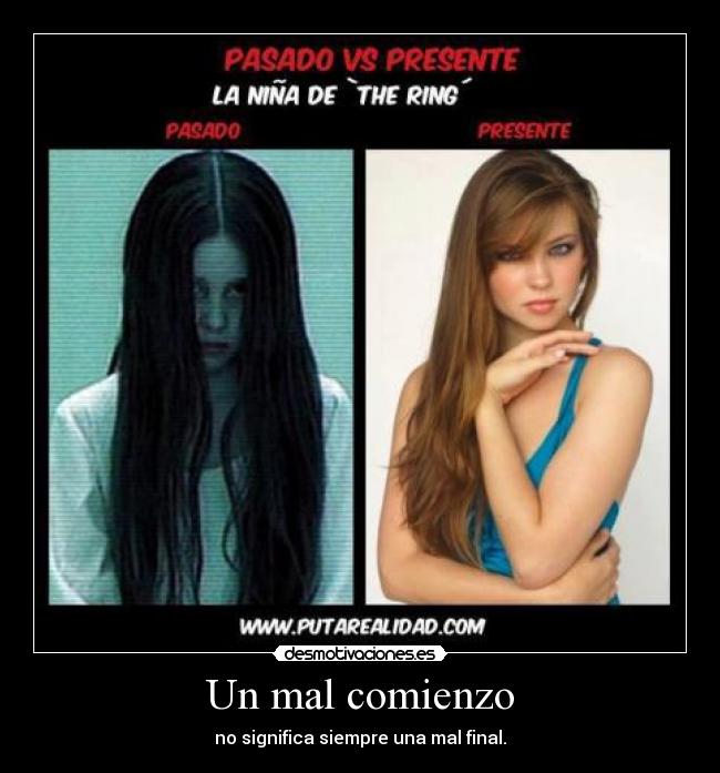 Un mal comienzo - no significa siempre una mal final.