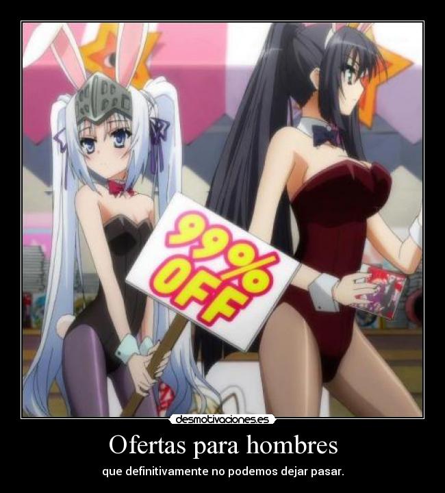 Ofertas para hombres - que definitivamente no podemos dejar pasar.