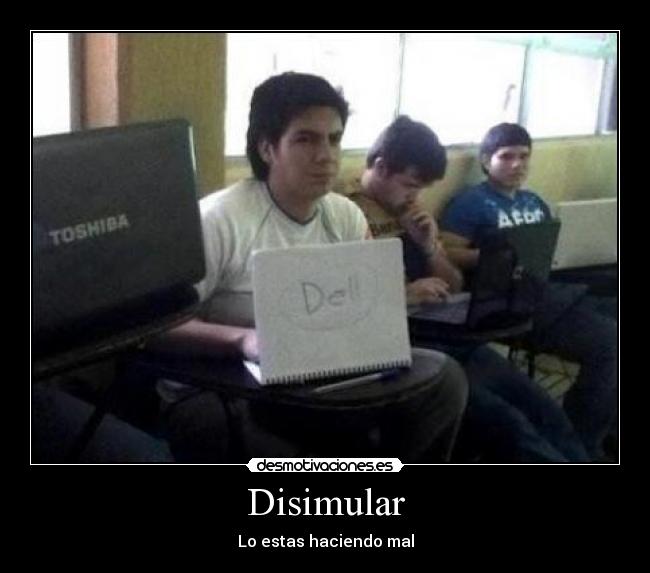 Disimular -