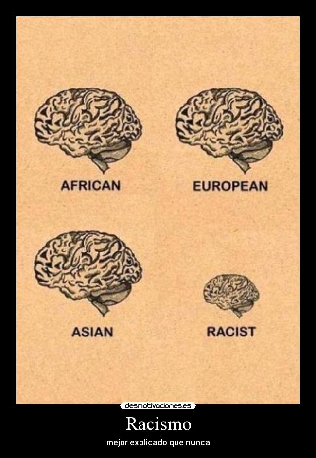 Racismo - mejor explicado que nunca