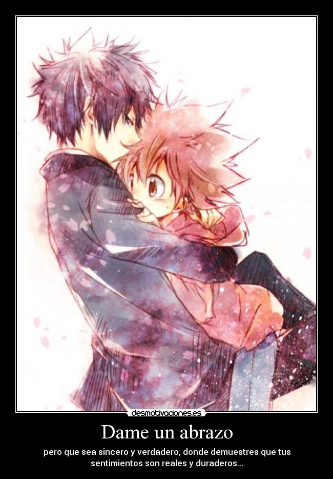 Dame un abrazo -