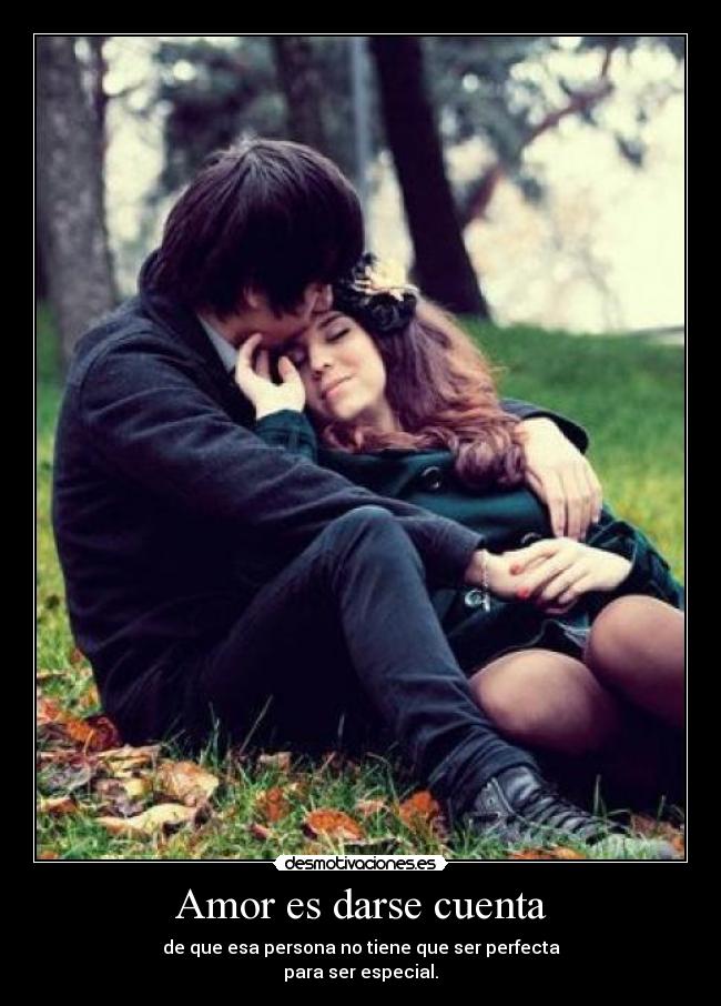 Amor es darse cuenta - 