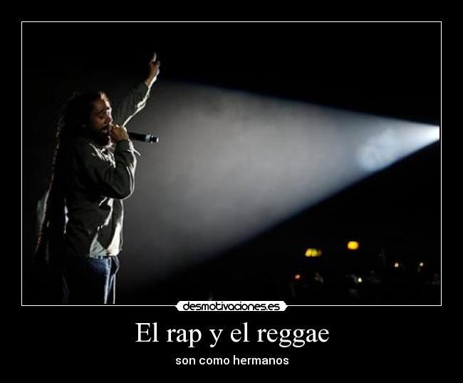 El rap y el reggae - son como hermanos
