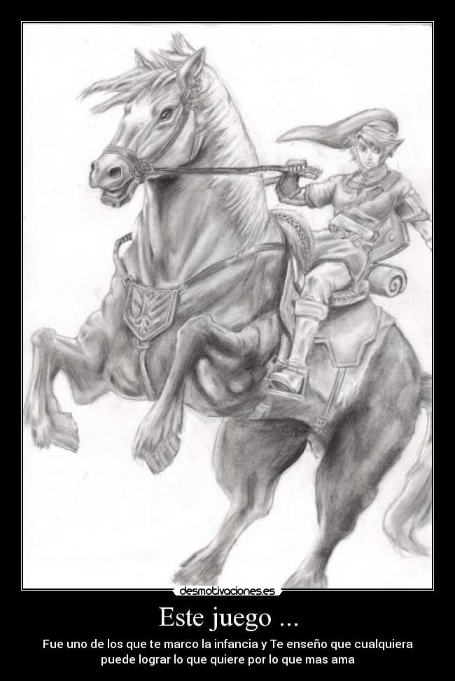 carteles zelda link juego infancia desmotivaciones