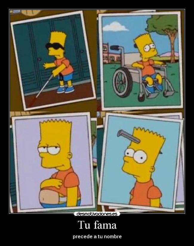 Tu fama - precede a tu nombre