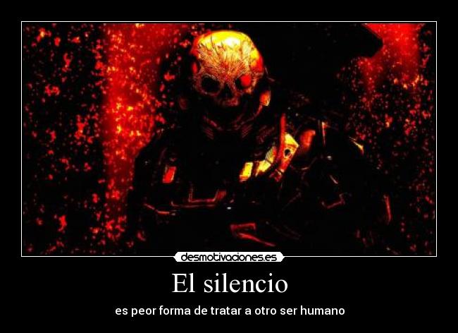 El silencio -