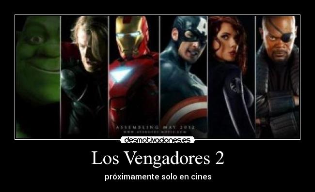 Los Vengadores 2 - próximamente solo en cines