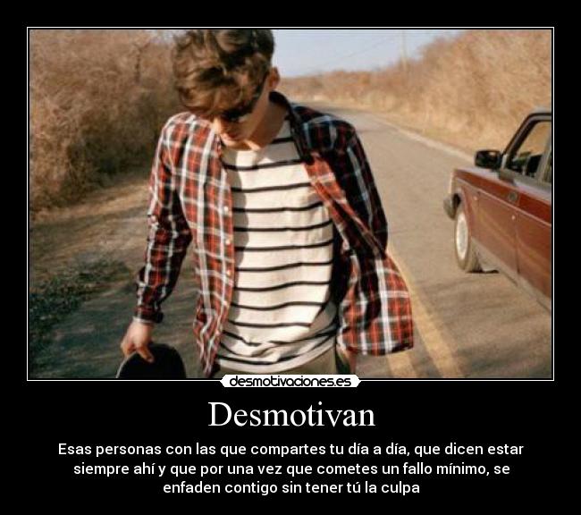 Desmotivan -