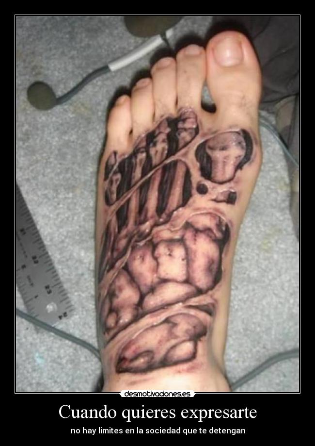 Cuando quieres expresarte - no hay limites en la sociedad que te detengan
