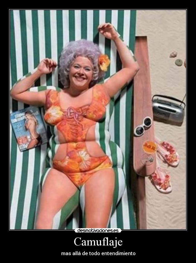 Camuflaje - mas allá de todo entendimiento