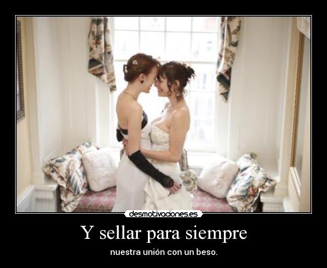 Y sellar para siempre -