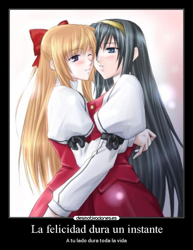 La felicidad dura un instante - 
