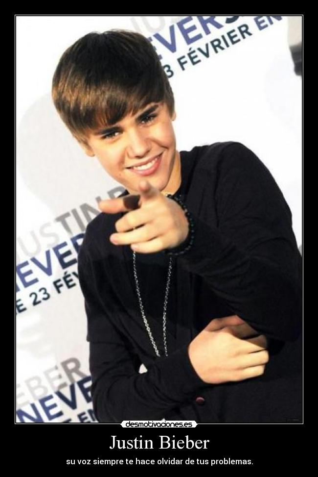 carteles justin bieber amo desmotivaciones