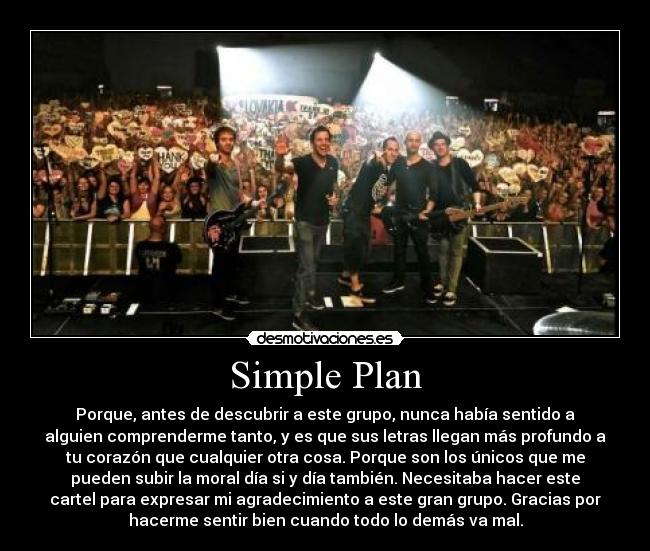 carteles 987654321 simple plan junio muerte desmotivaciones