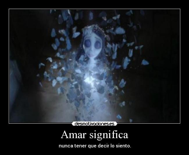 Amar significa - 