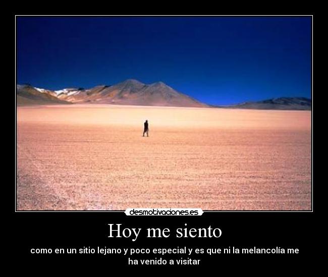 Hoy me siento -