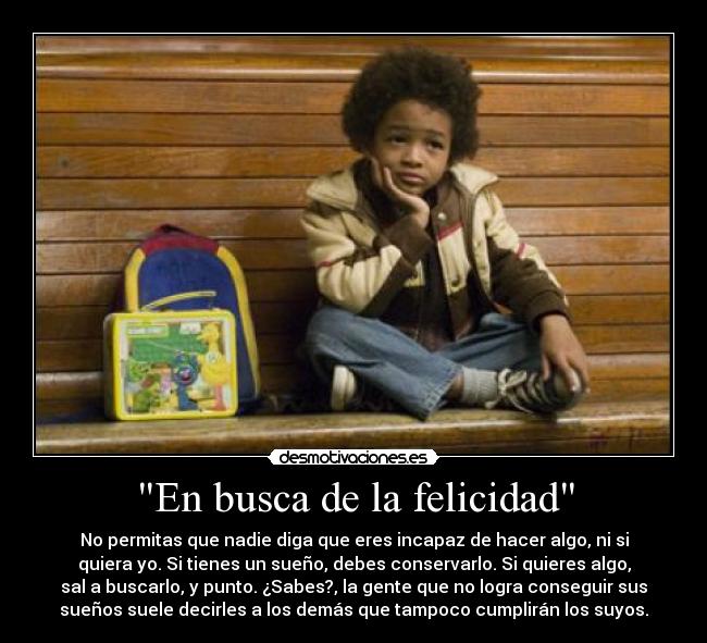 En busca de la felicidad -