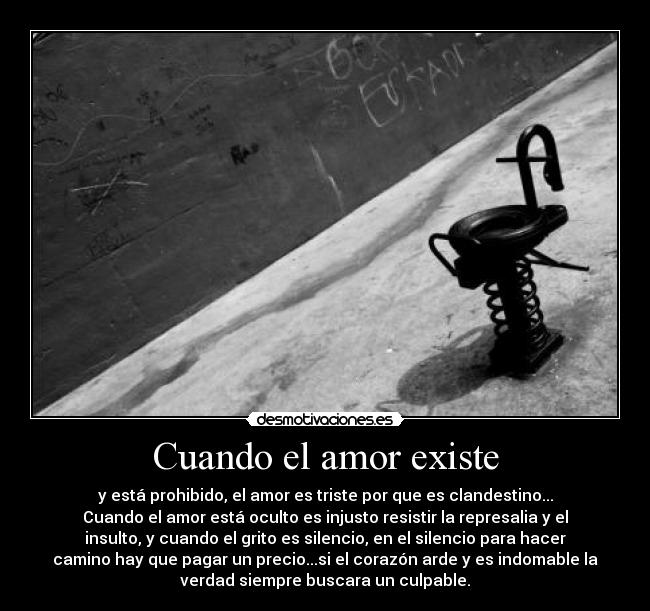 Cuando el amor existe - 