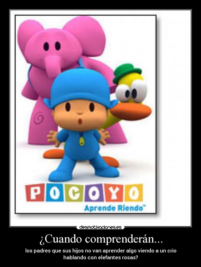 ¿Cuando comprenderán... - 