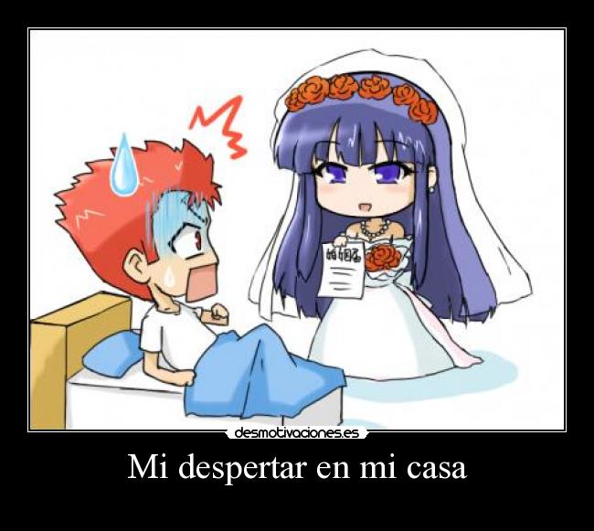 Mi despertar en mi casa -