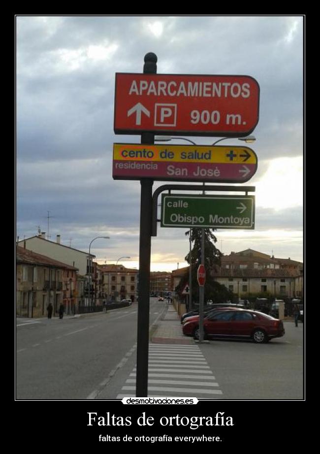 Faltas de ortografía - 