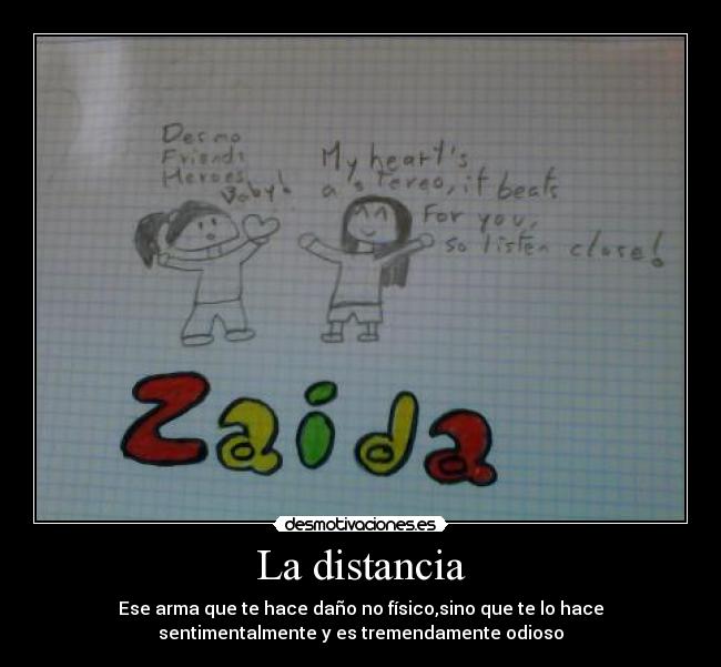 La distancia - 