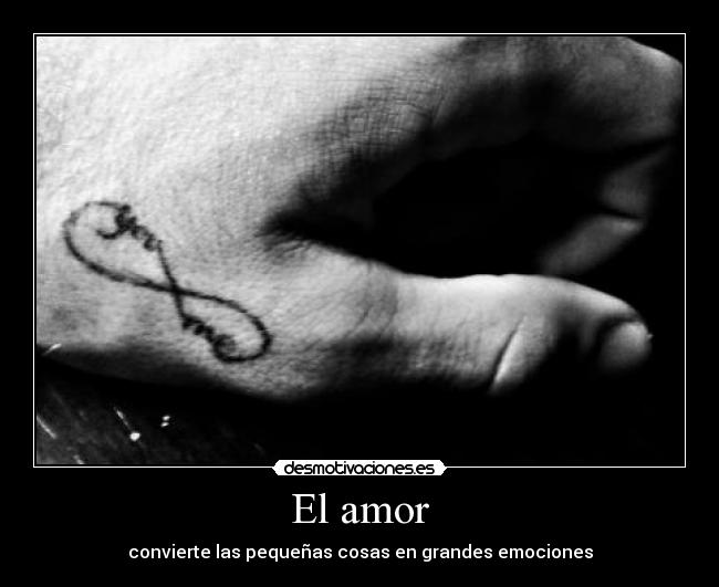El amor -