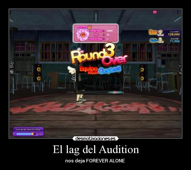 El lag del Audition - 