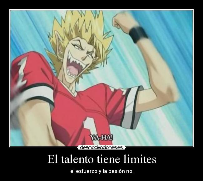 El talento tiene limites - 