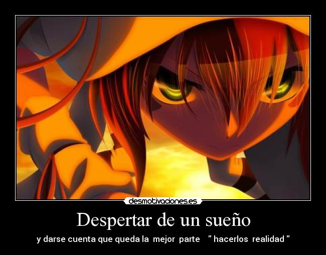 Despertar de un sueño -