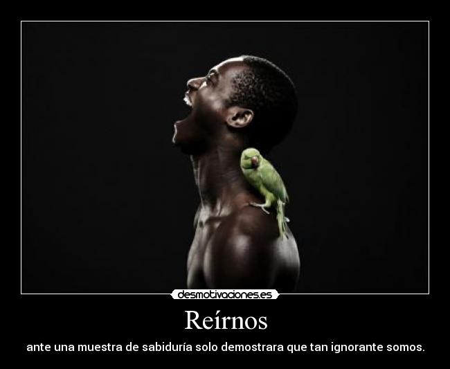 Reírnos -