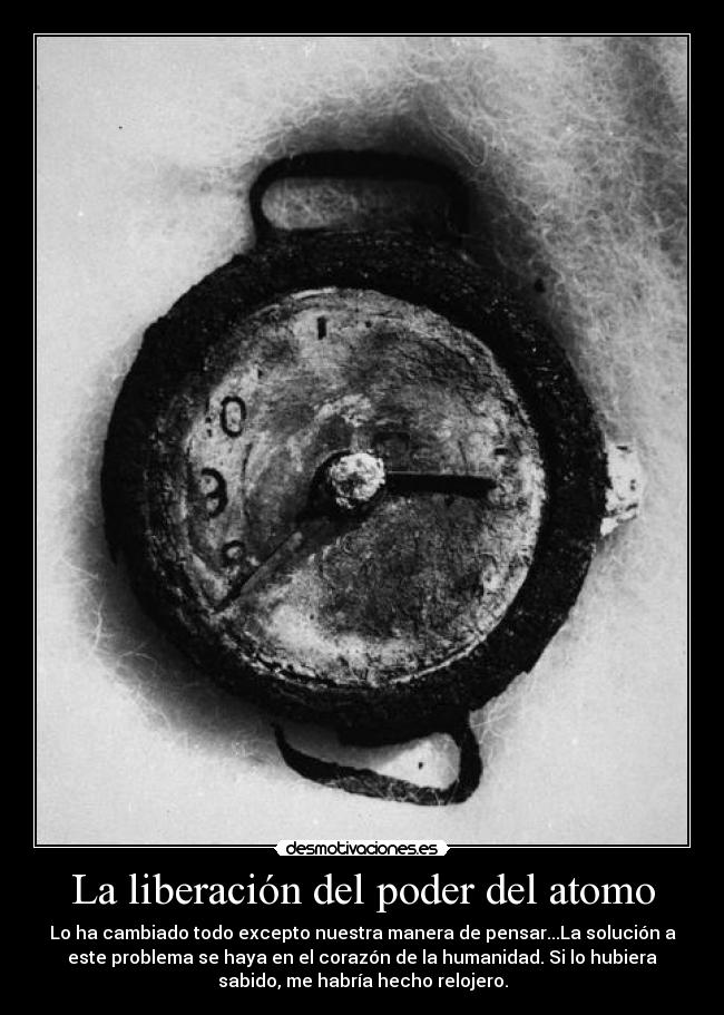 carteles albert einstein bomba atomica hiroshima japon desmotivaciones