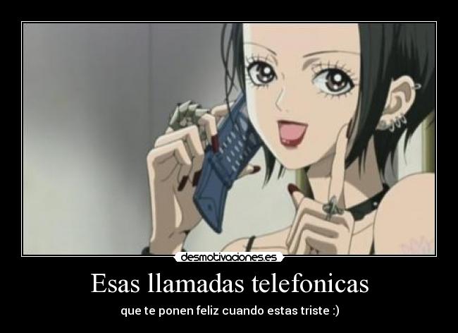 Esas llamadas telefonicas -