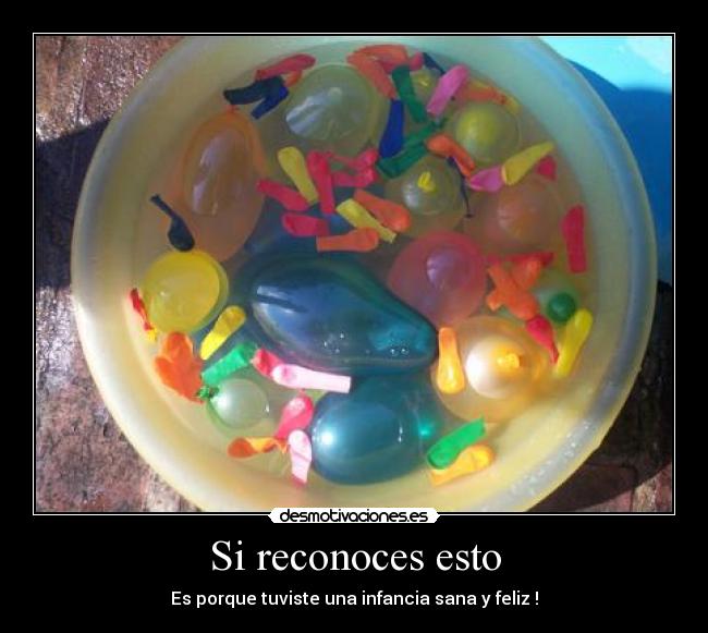 Si reconoces esto - 