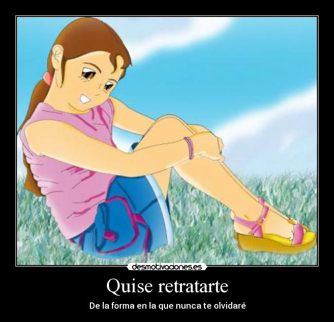 Quise retratarte - 