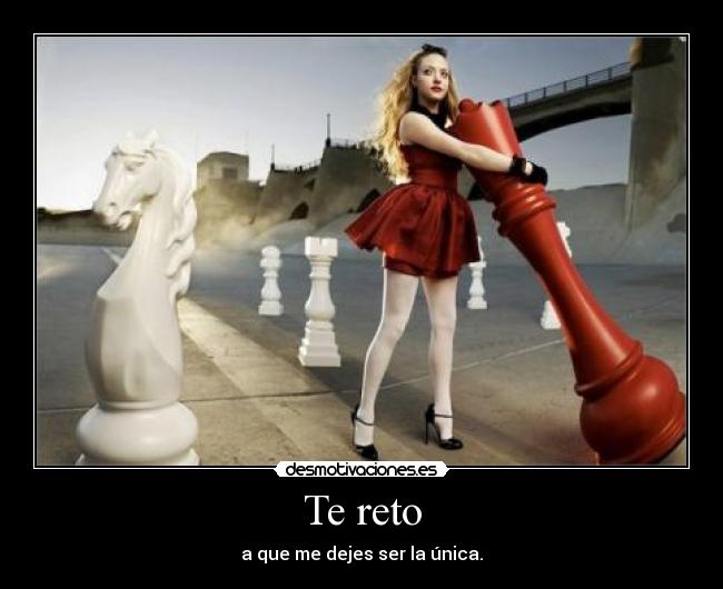 Te reto -
