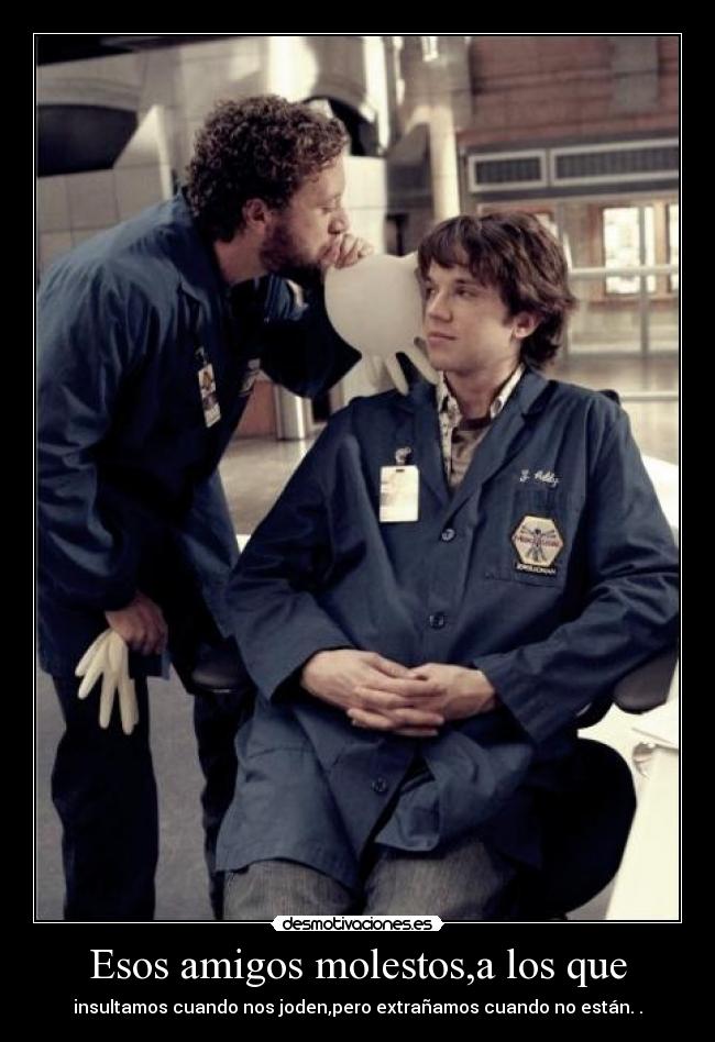 carteles amigos bones jack hodgins zack addy becario interno amigos molestos somos masoquistas desmotivaciones