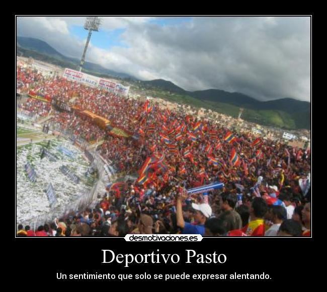 carteles deportivo pasto desmotivaciones