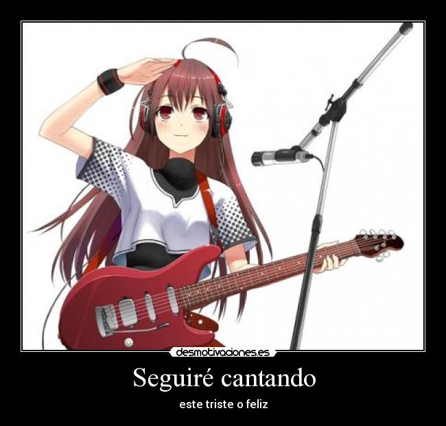 Seguiré cantando -
