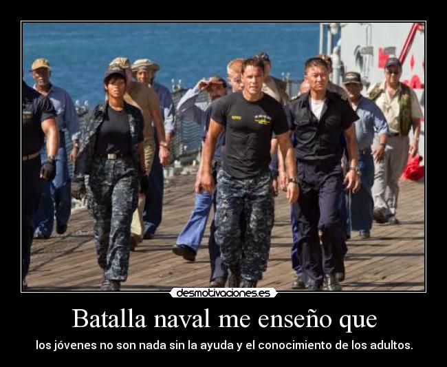 Batalla naval me enseño que - 