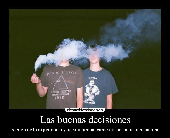 Las buenas decisiones - 