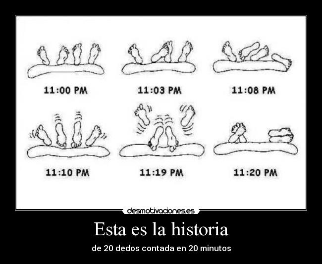 Esta es la historia - de 20 dedos contada en 20 minutos