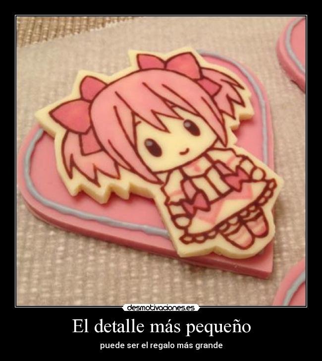 El detalle más pequeño -