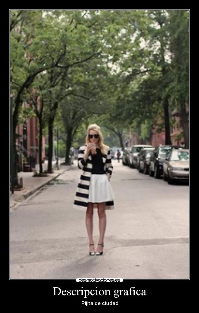 Descripcion grafica - Pijita de ciudad